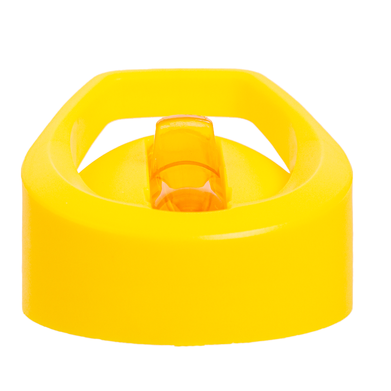 Quad Bands Tritan™ Bottle Lid, 750ml, Yellow