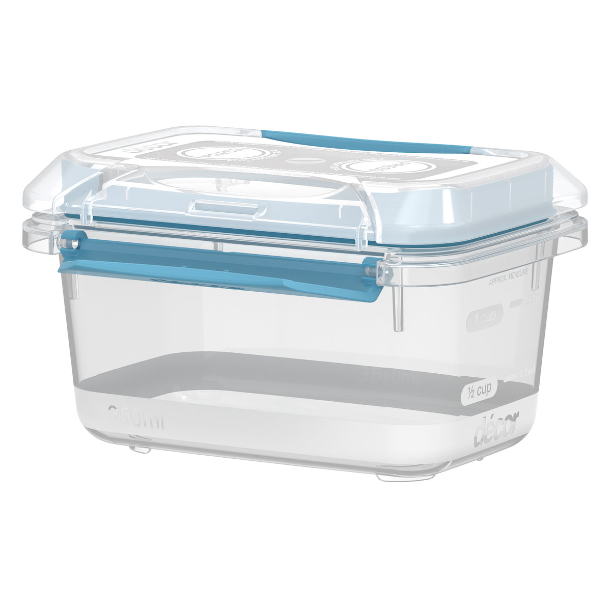Food Containers, Oblong, 350ml