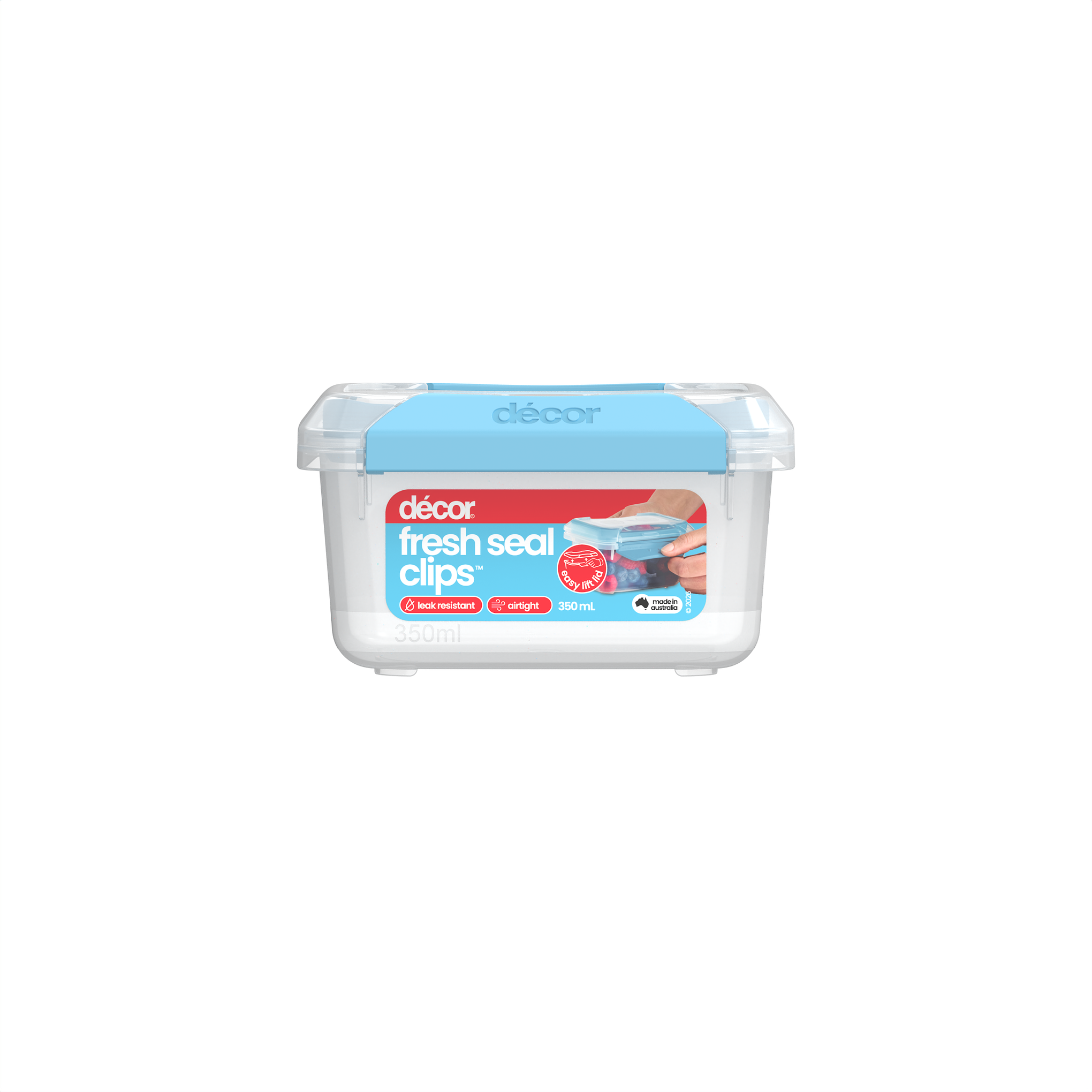 Food Containers, Oblong, 350ml
