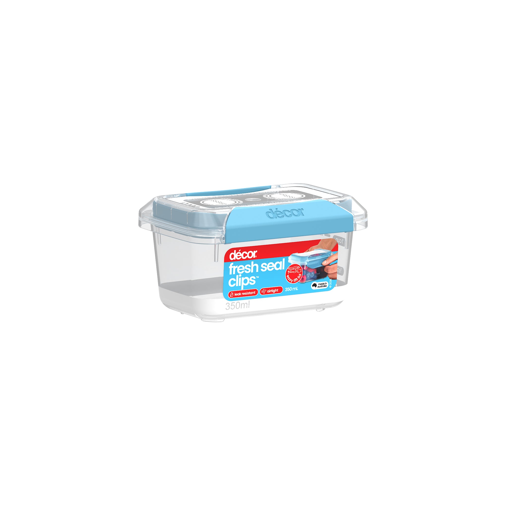 Food Containers, Oblong, 350ml