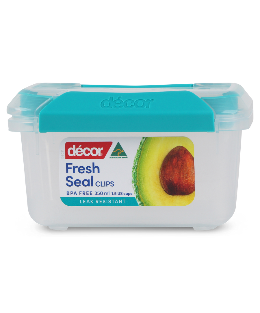 Food Containers, Oblong, 350ml