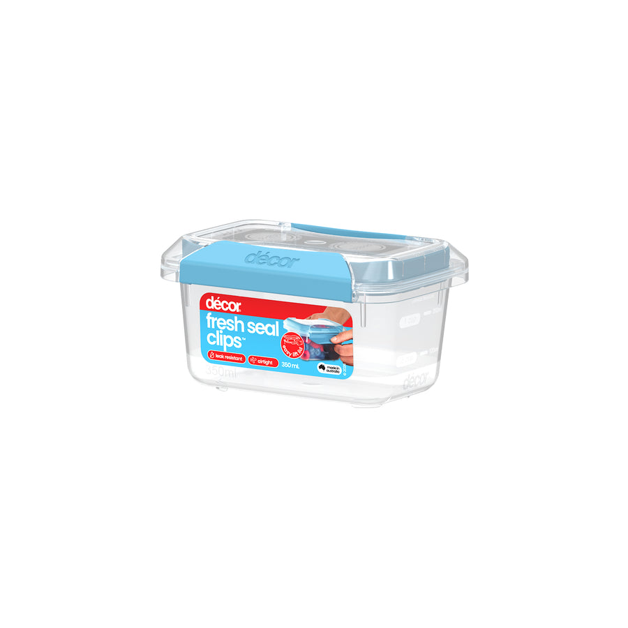 Food Containers, Oblong, 350ml