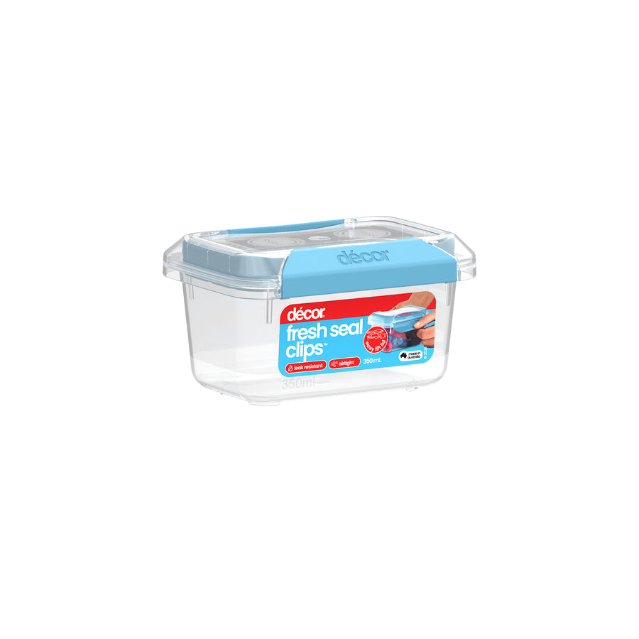 Food Containers, Oblong, 350ml
