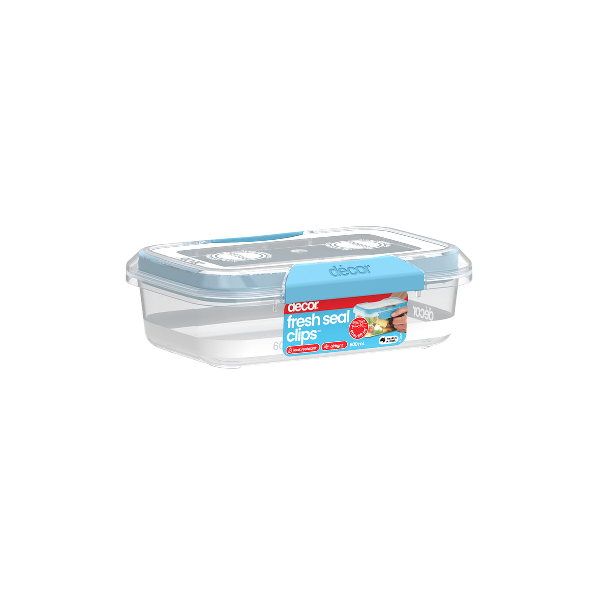 Food Containers, Oblong, 600ml