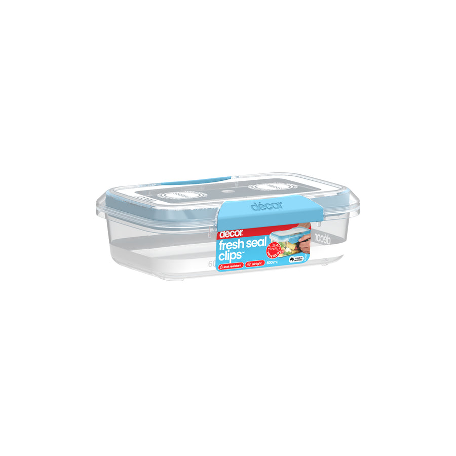 Food Containers, Oblong, 600ml