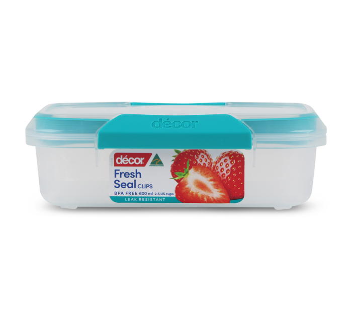 Food Containers, Oblong, 600ml