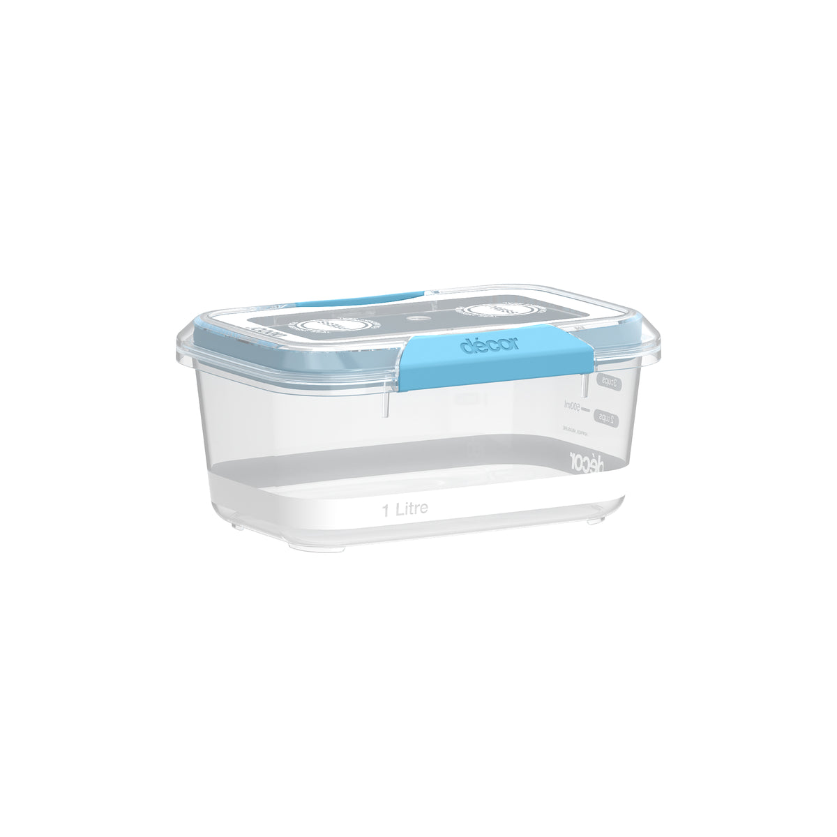 Food Containers, Oblong, 1L