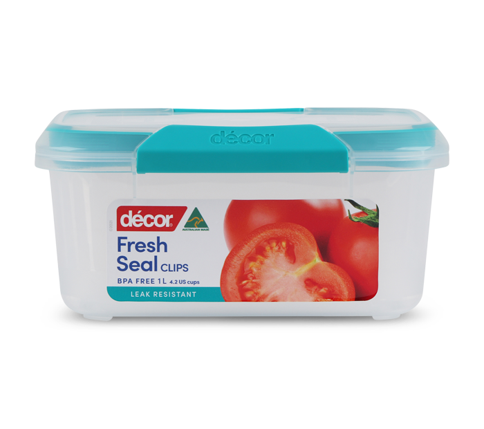 Food Containers, Oblong, 1L