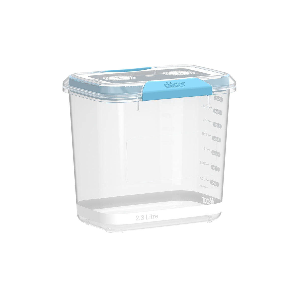 Food Containers, Oblong, 2.3L