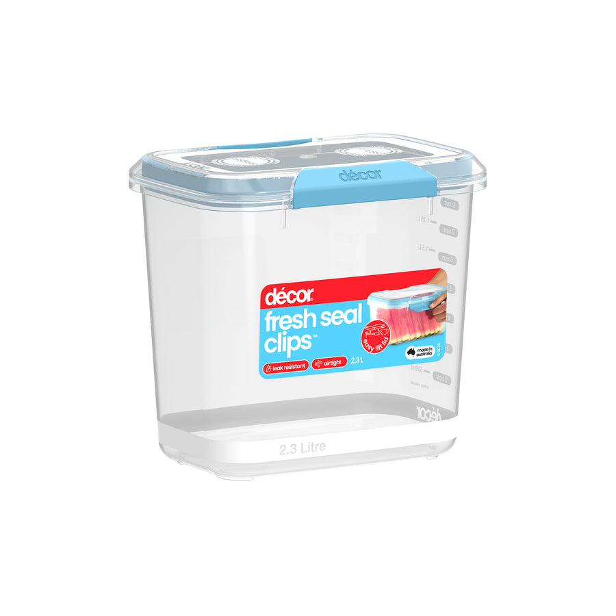 Food Containers, Oblong, 2.3L