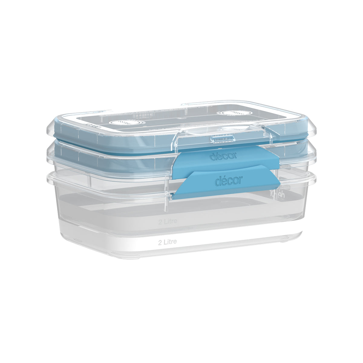 Food Containers, 2L, Set