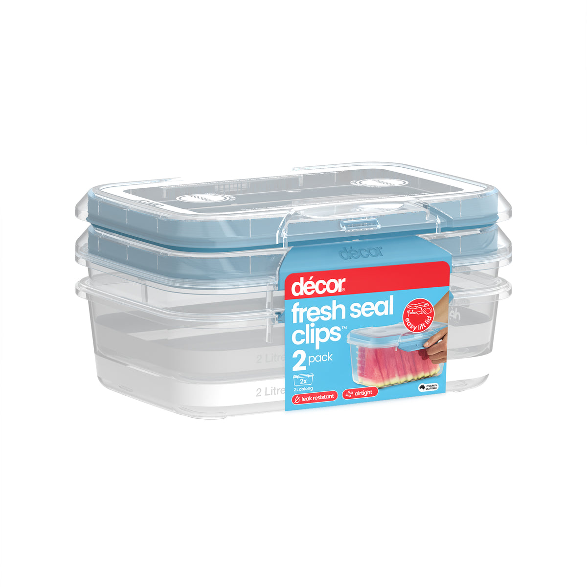 Food Containers, 2L, Set