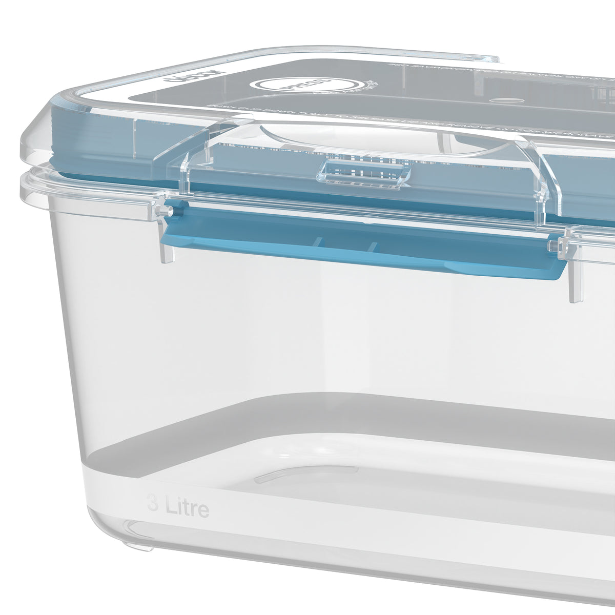 Food Containers, Oblong, 3L