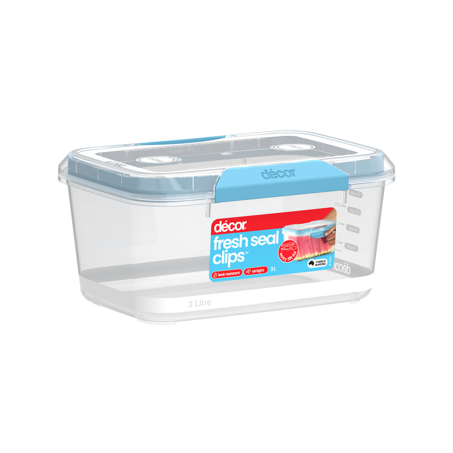 Food Containers, Oblong, 3L