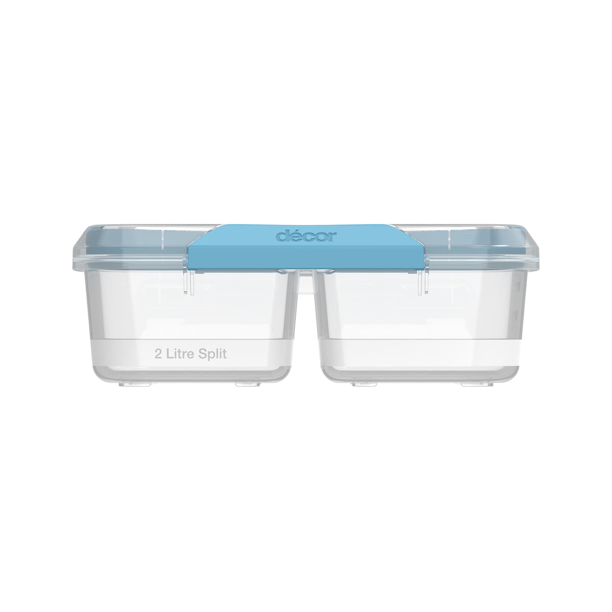Food Containers, Split, Oblong, 2L