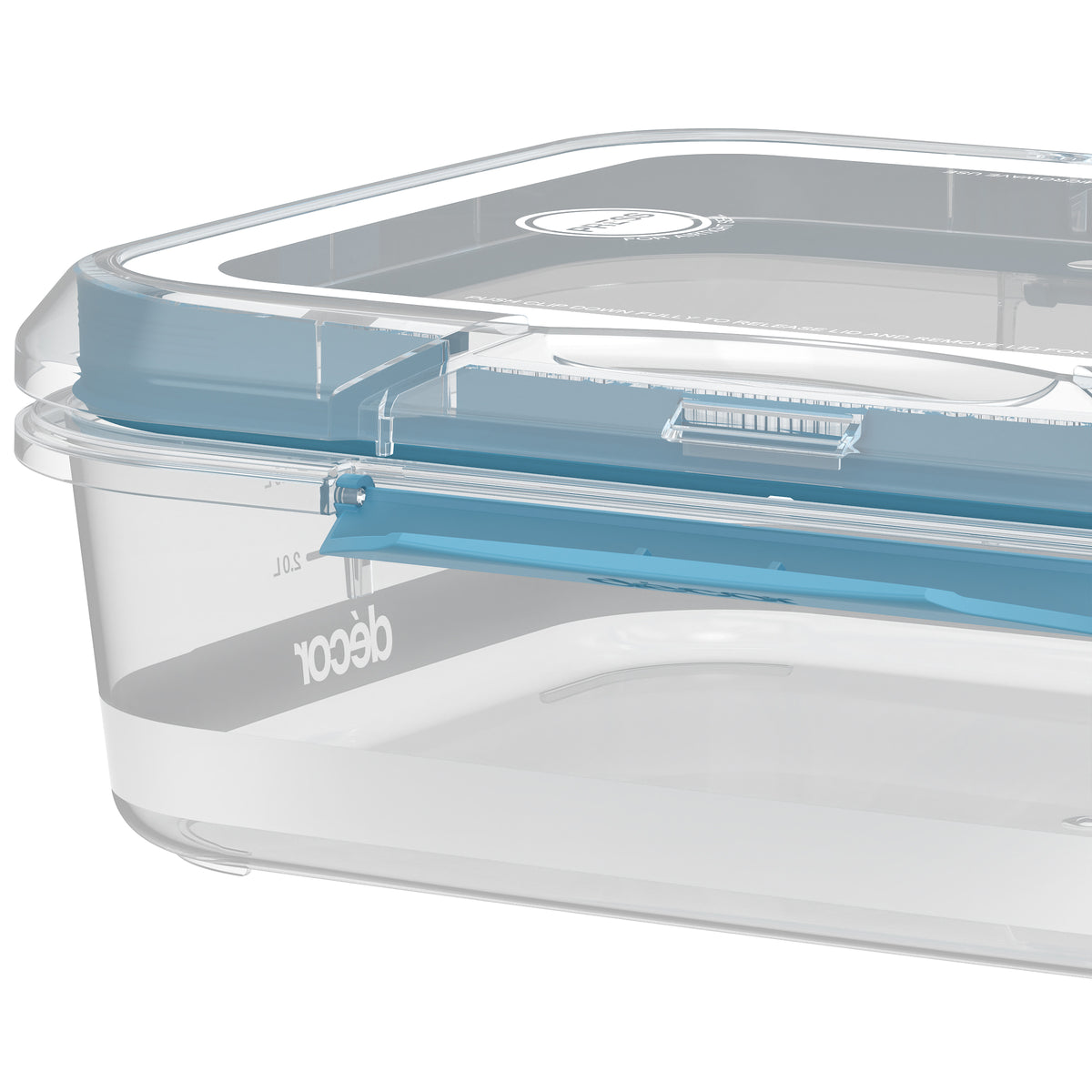 Food Containers, Oblong, 4L