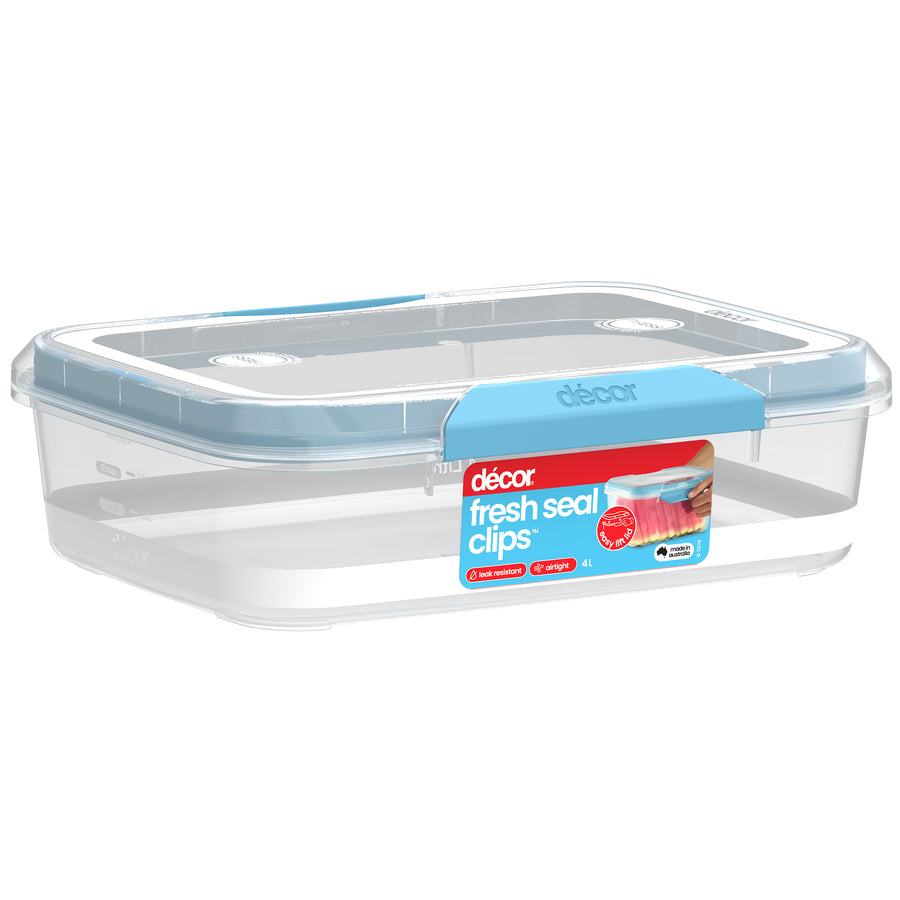 Food Containers, Oblong, 4L