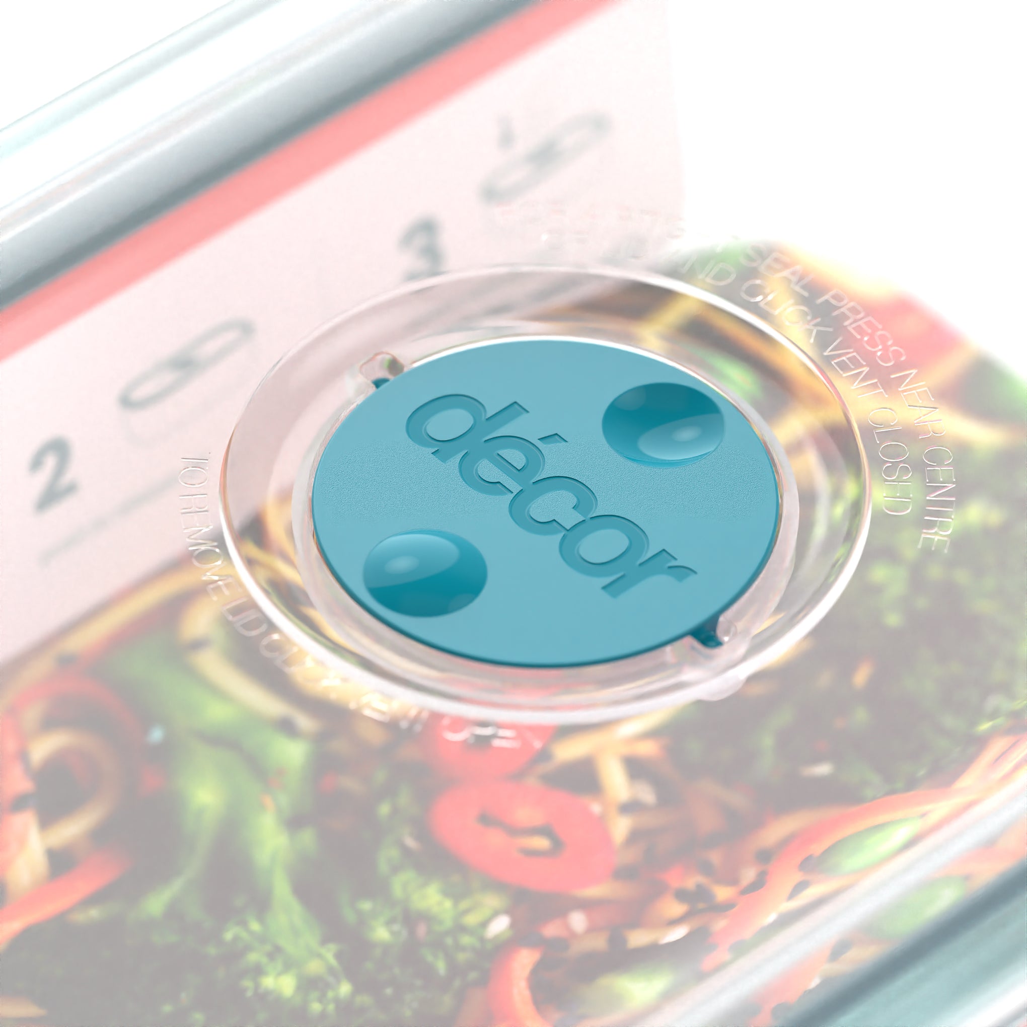 Glass Containers, Round, 500ml
