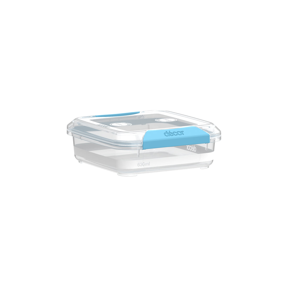 Food Containers, Square, 630ml
