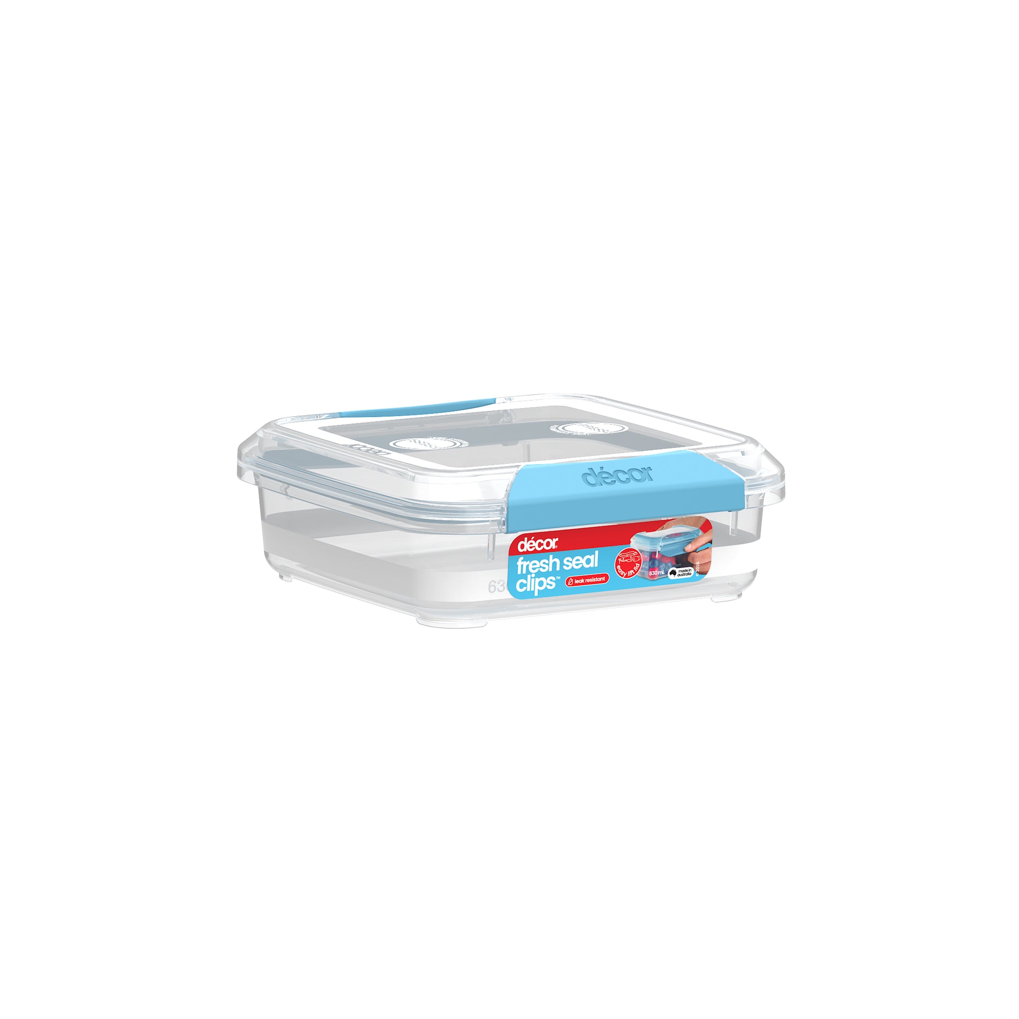 Food Containers, Square, 630ml