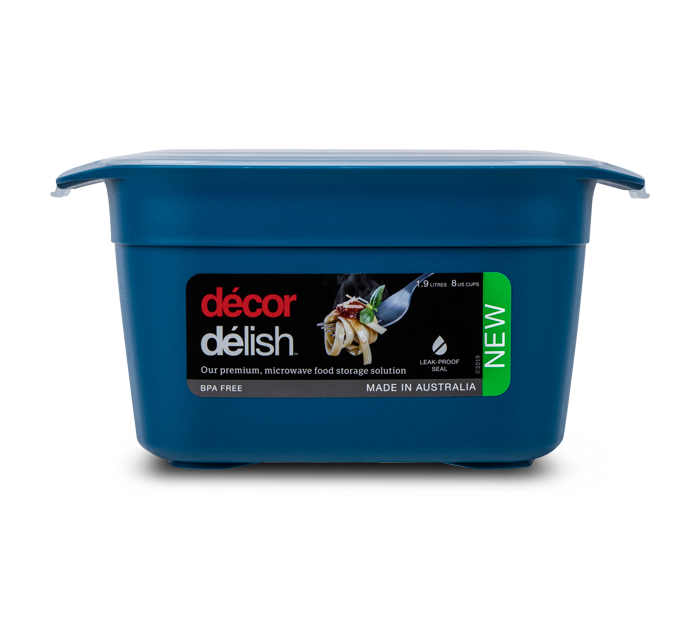 Food Container, Oblong, 1.9L
