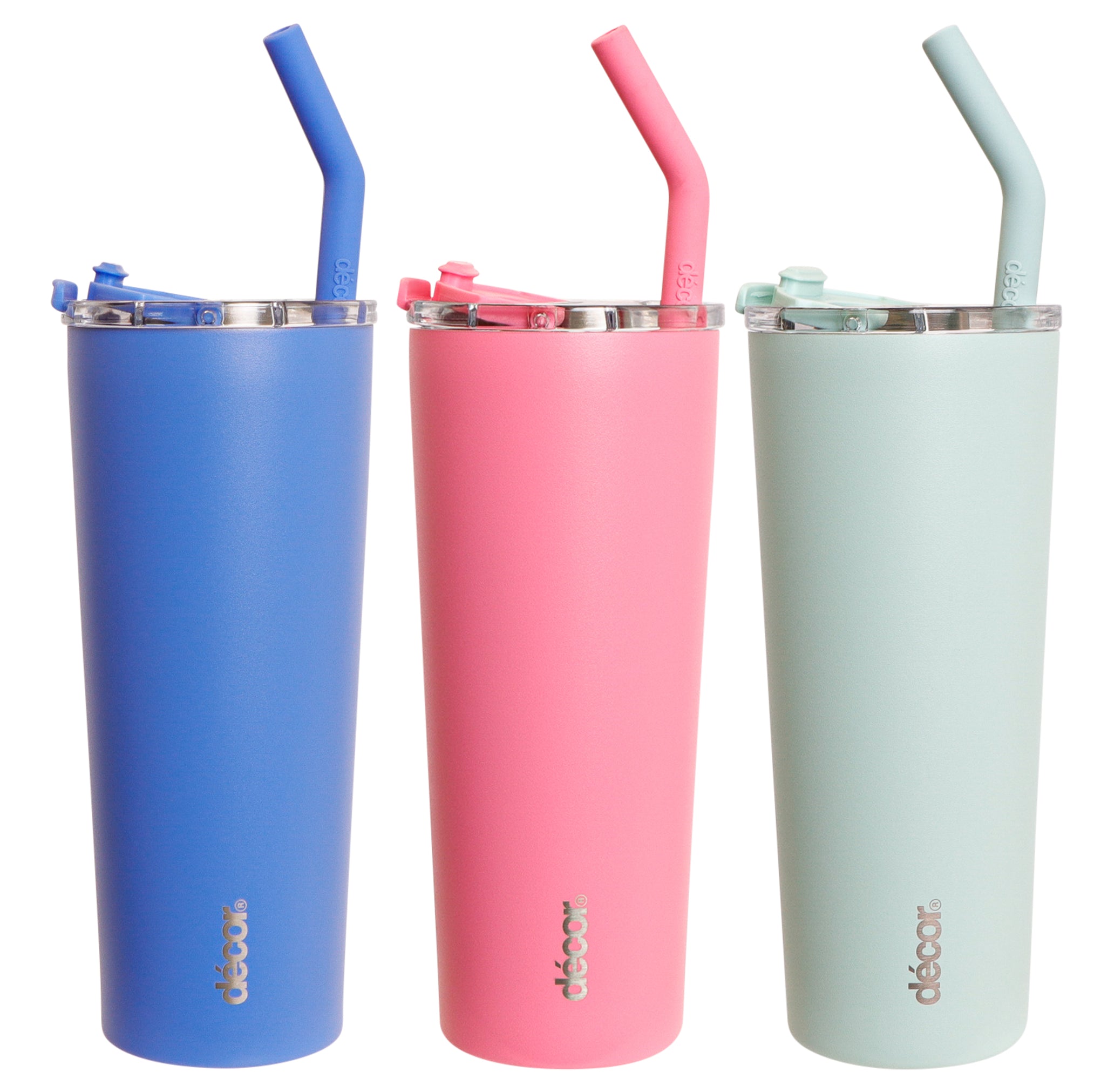 Double Wall Reusable Smoothie & Coffee Tumbler