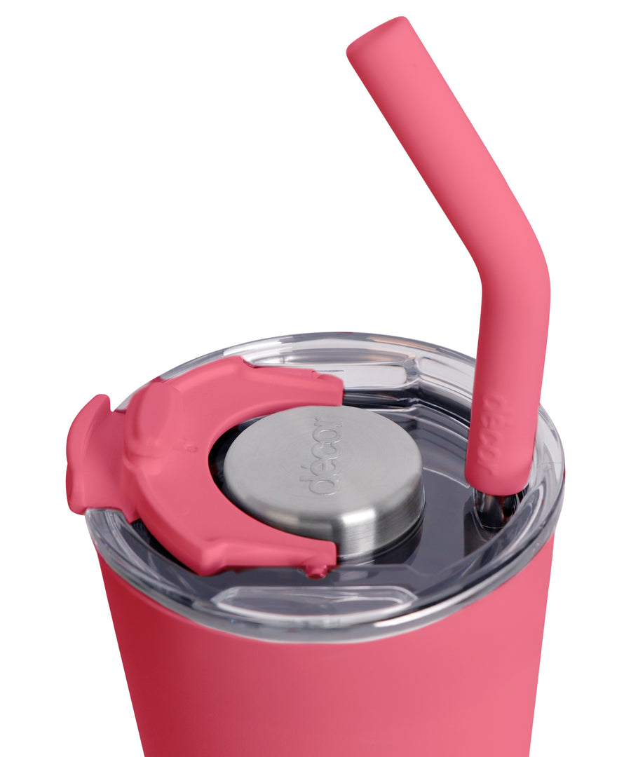 Smoothie & Coffee Tumbler, Double Wall Stainless Steel, 650ml