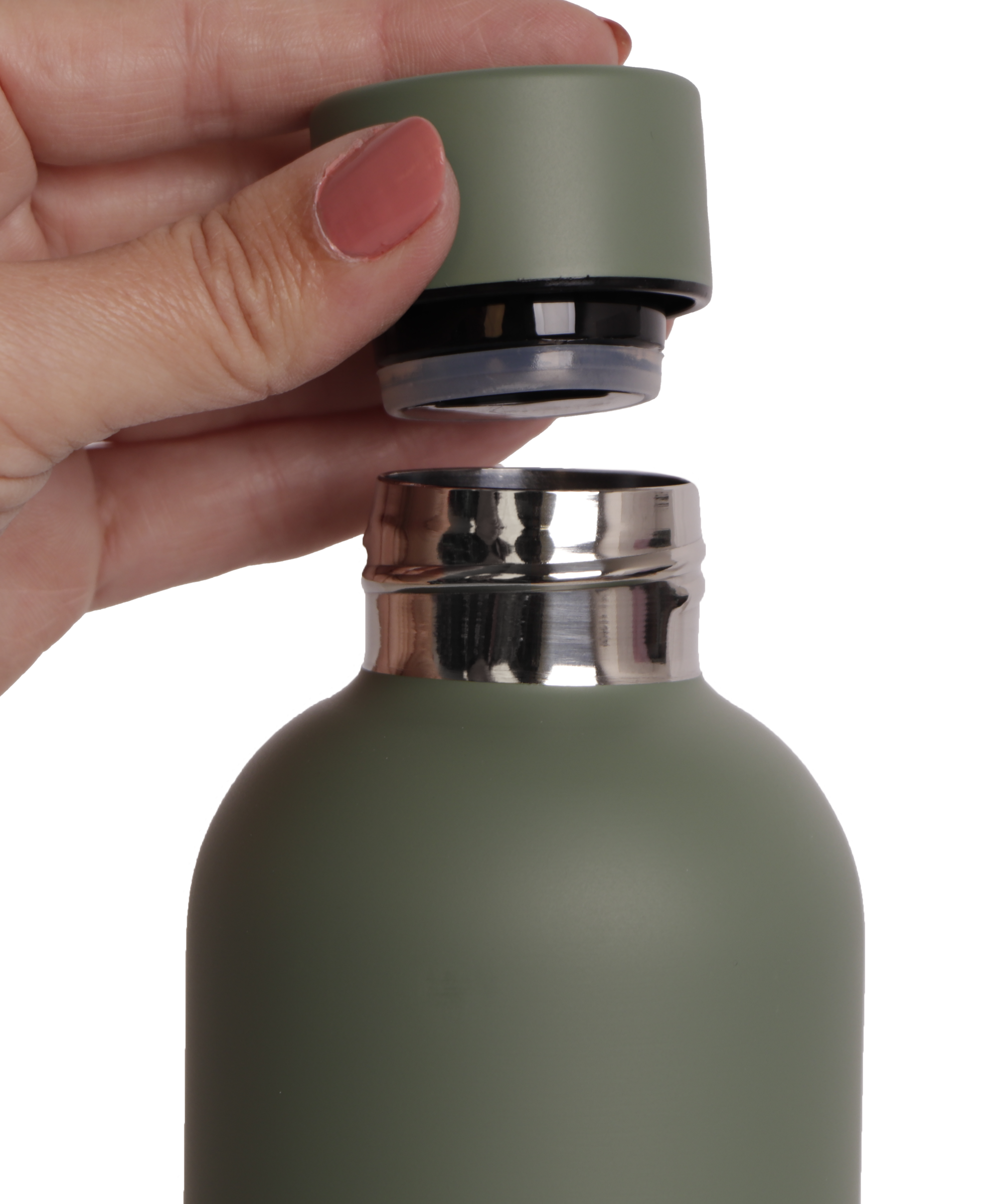 Screw Top Stainless Steel Bottle, 500ml