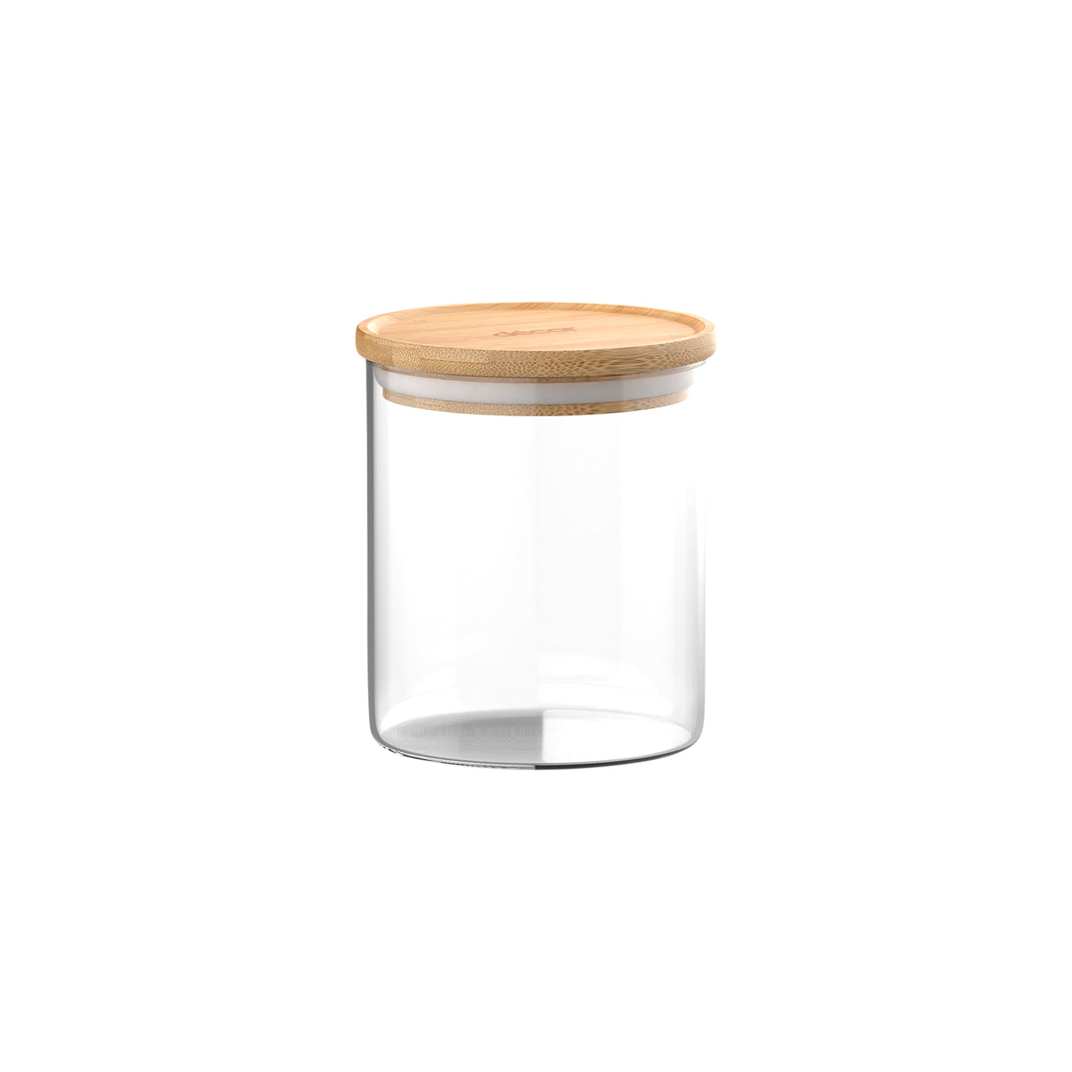 Glass Bamboo Canister, 850ml