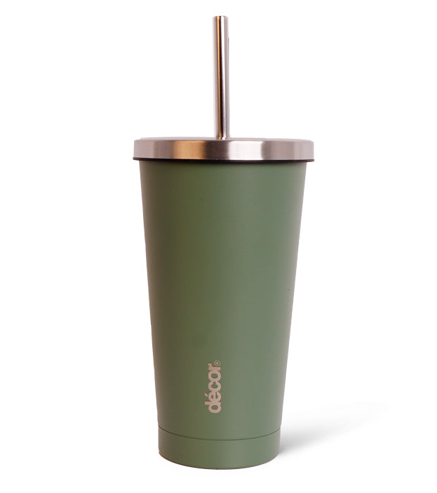 Double Wall Reusable Stainless Steel Tumbler, 450ml