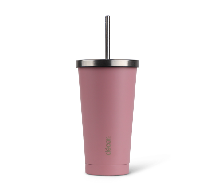 Double Wall Reusable Stainless Steel Tumbler, 450ml