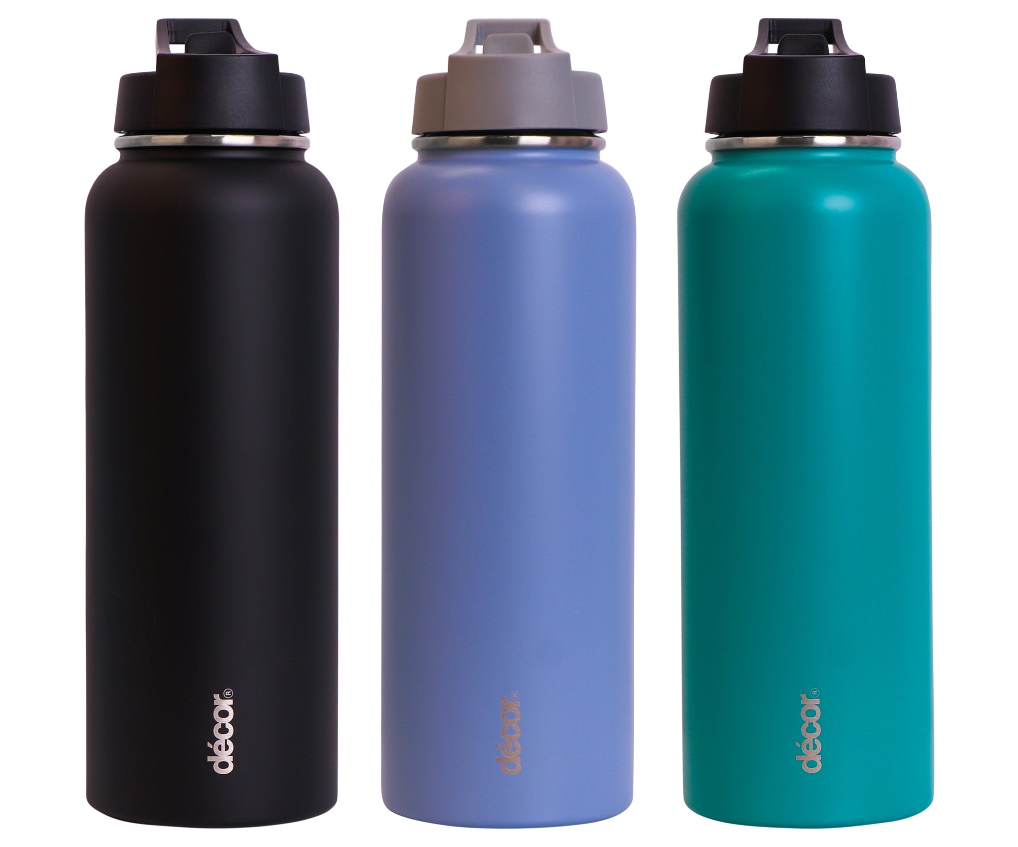 Flip Active Stainless Steel Bottle, 1.1L