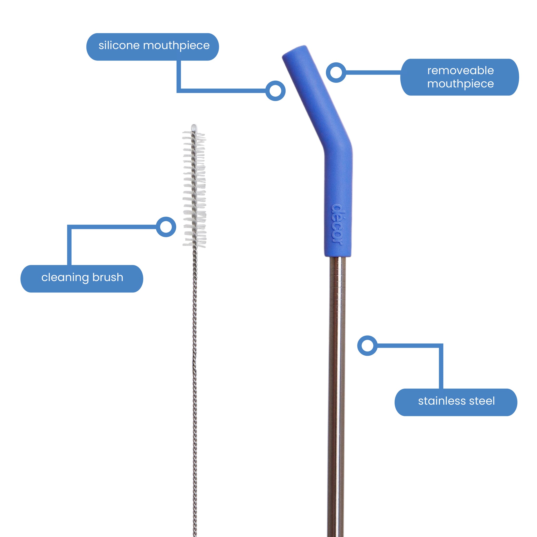 Reusable Stainless Steel Straws