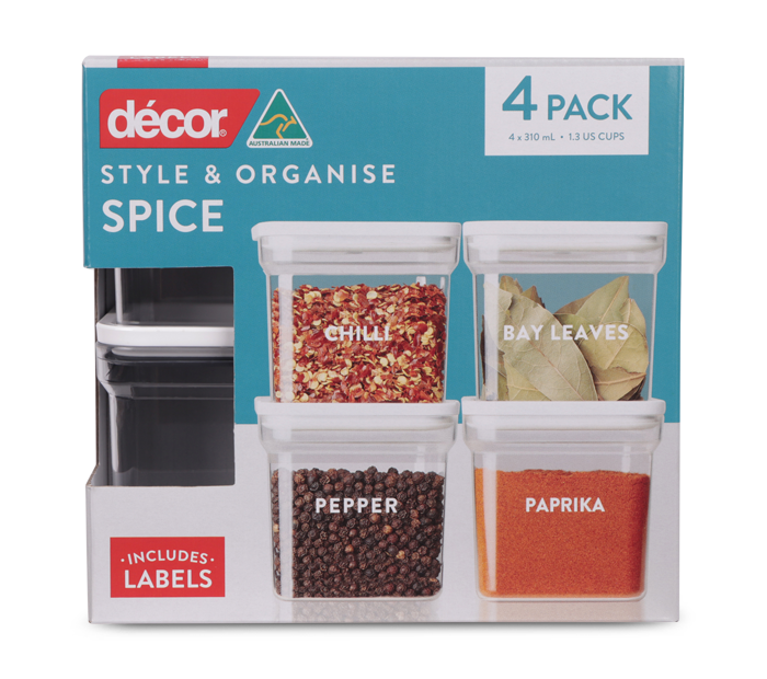 Style & Organise Spice Containers Set
