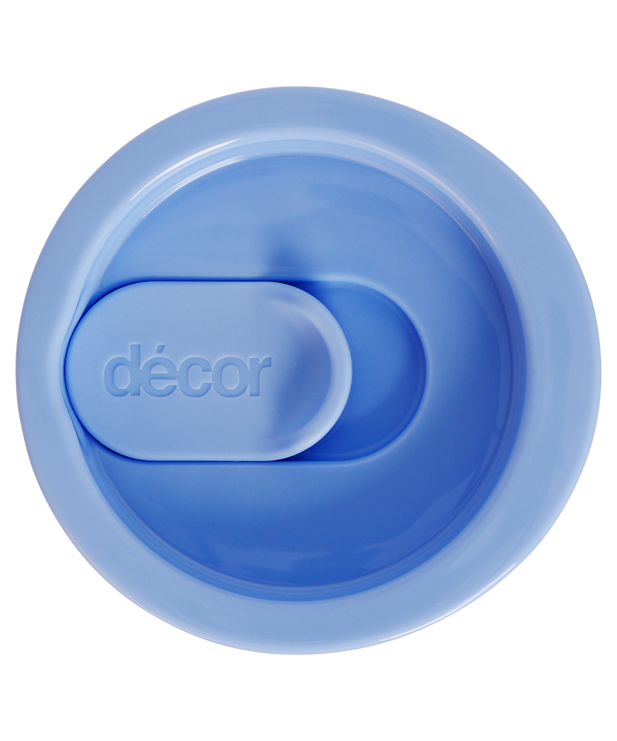 Travel Coffee Cup Double Wall Stainless Steel Lid, Blue