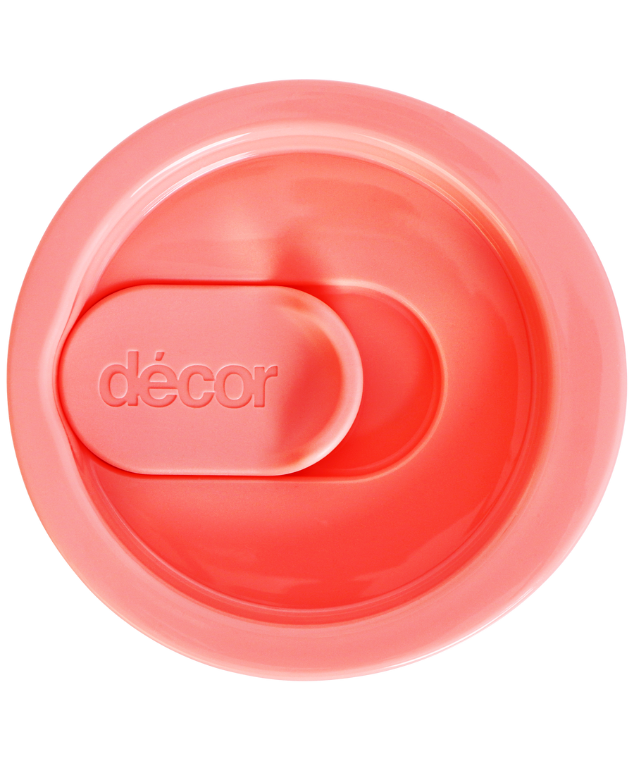 Travel Coffee Cup Double Wall Stainless Steel Lid, Peach