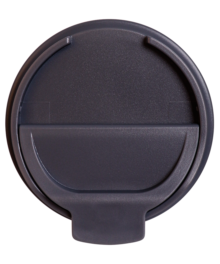 XL Coffee Cup Double Walled Stainless Steel Lid, Charcoal