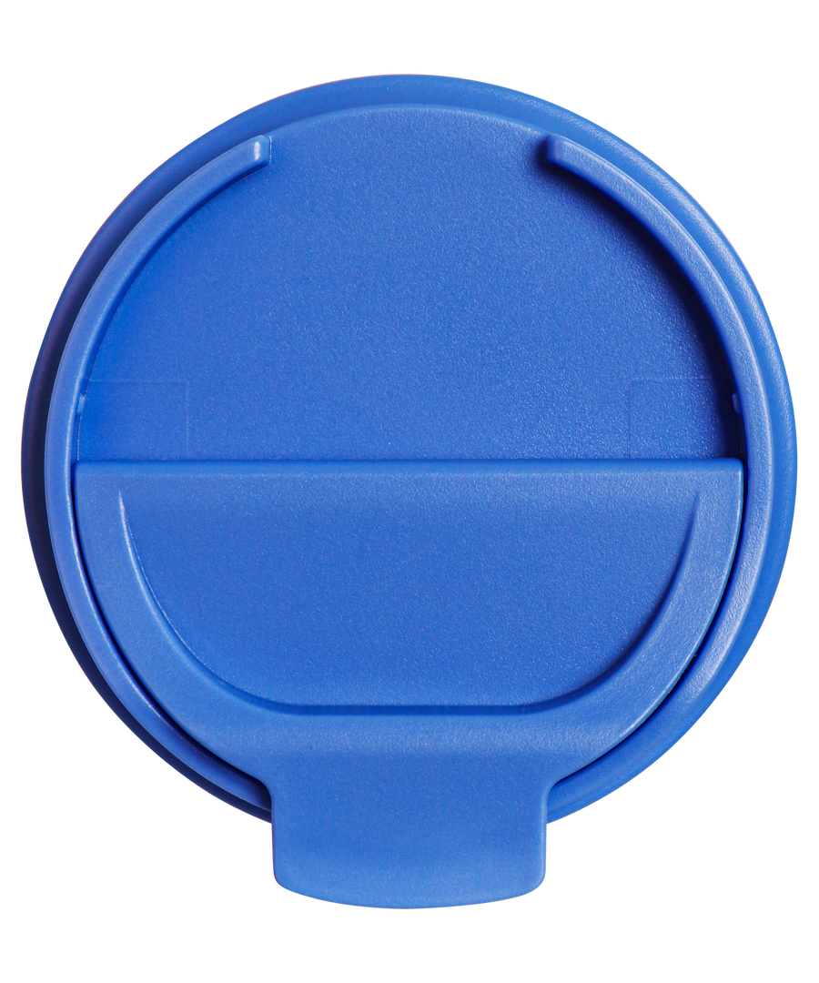 XL Coffee Cup Double Walled Stainless Steel Lid, Blue