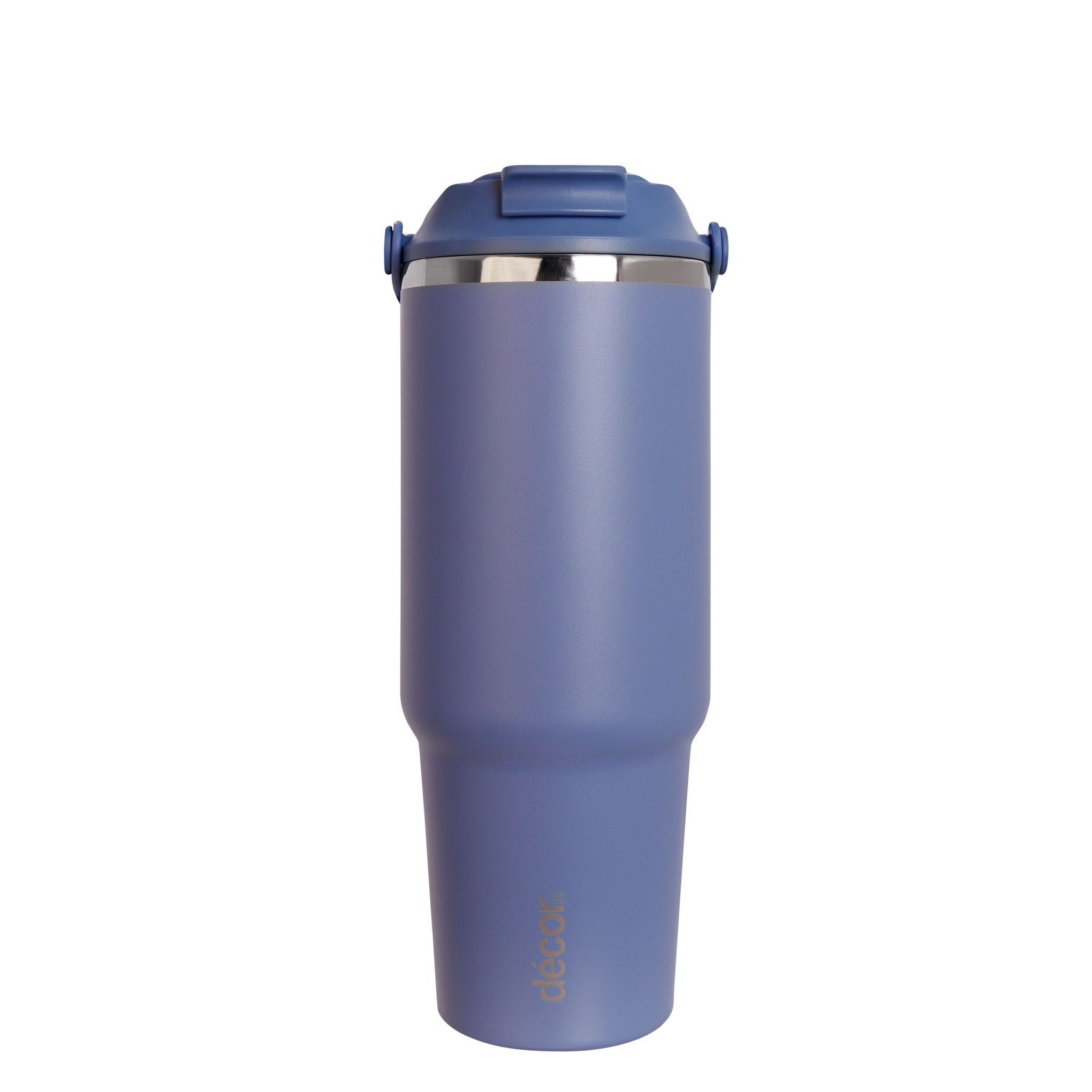 2-in-1 Travel Tumbler Double Wall Stainless Steel 900ml