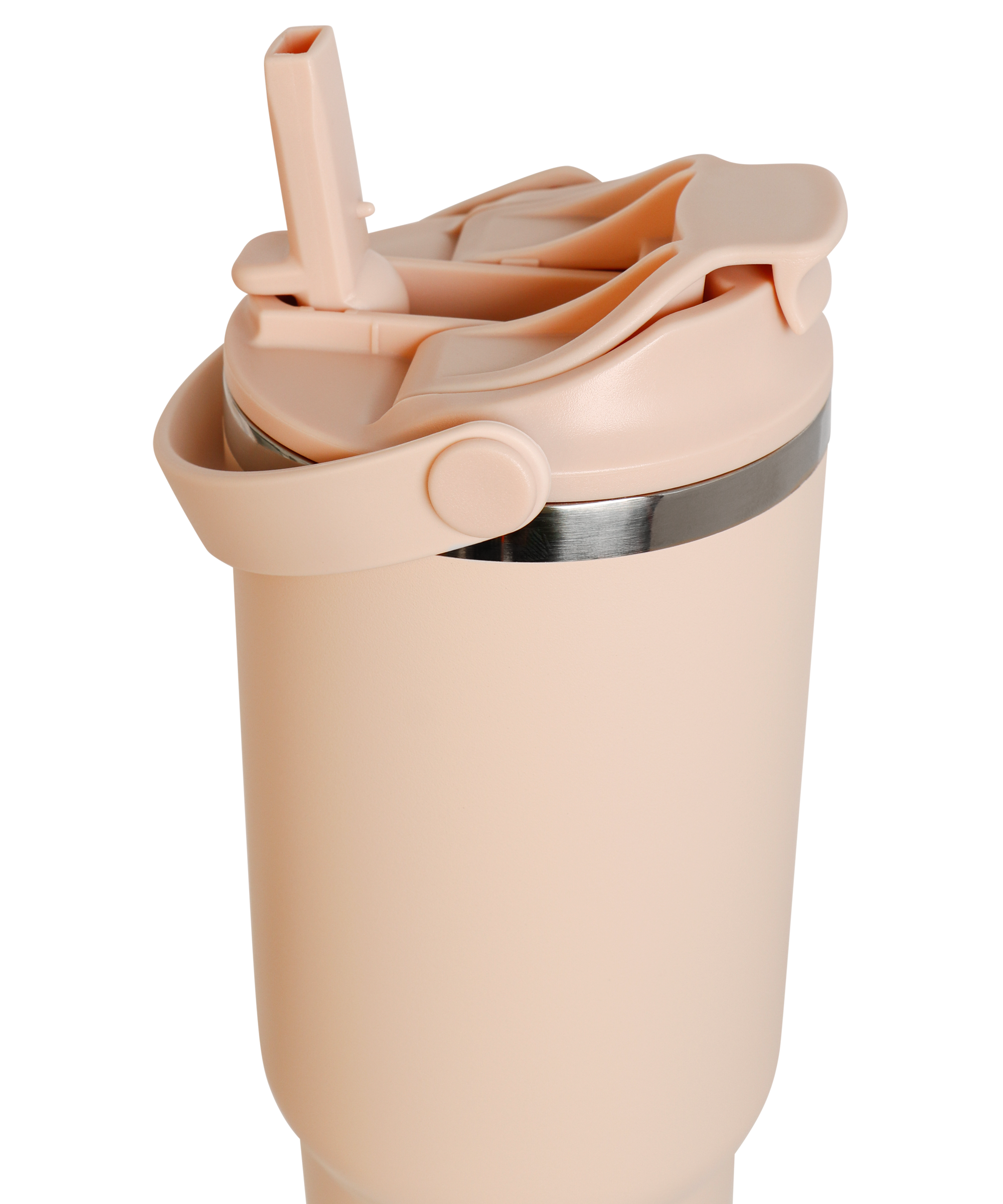 2-in-1 Travel Tumbler Double Wall Stainless Steel 900ml