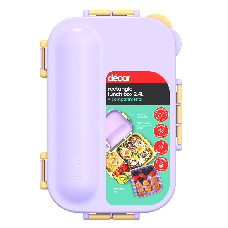 Rectangle Lunch Box 2.4L