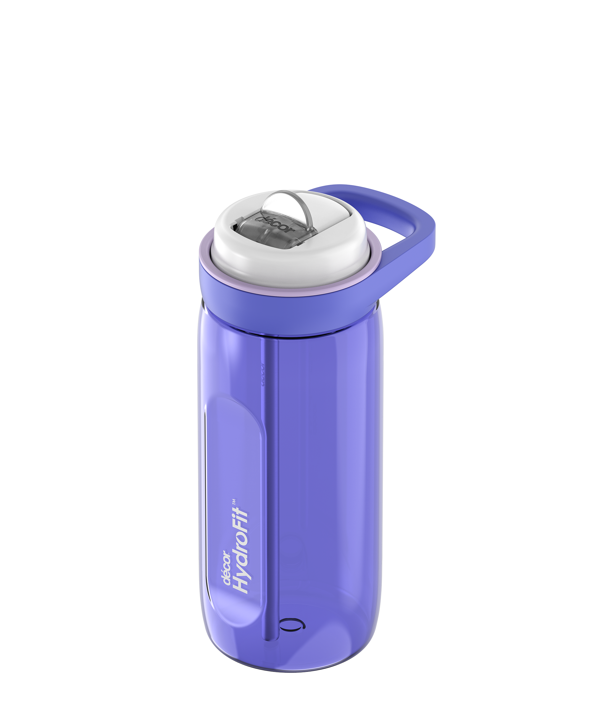 Soft-Sip Tritan™ Bottle with Rigid Handle and Stainless Steel Straw, 750ml
