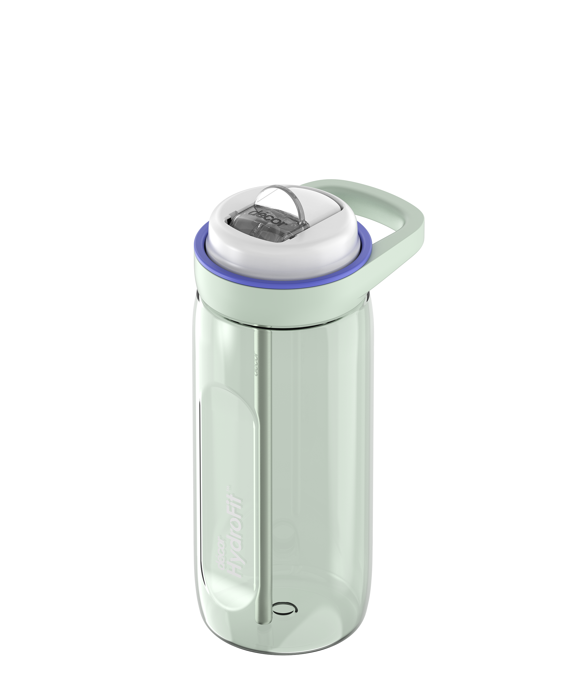 Soft-Sip Tritan™ Bottle with Rigid Handle and Stainless Steel Straw, 750ml