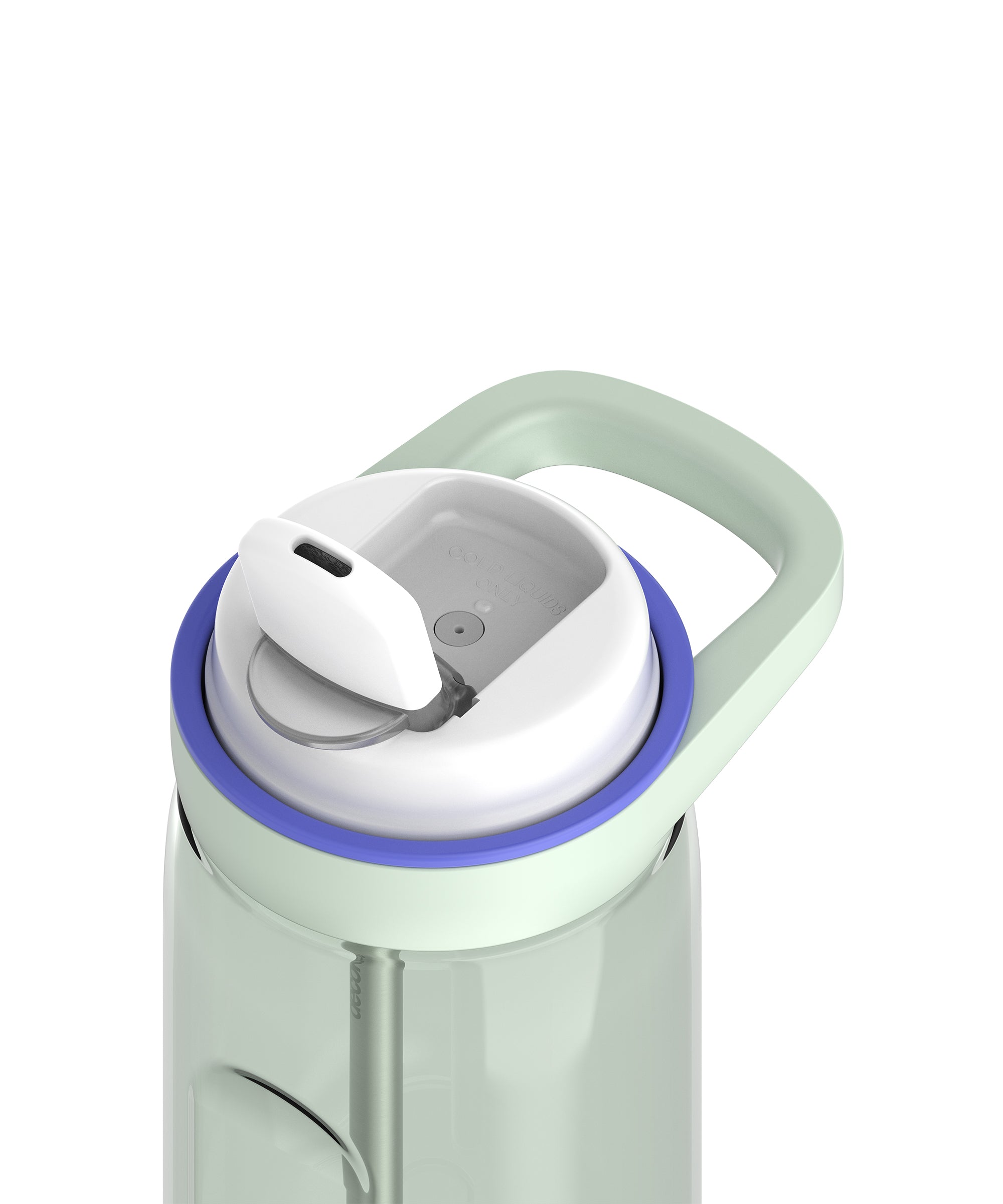 Soft-Sip Tritan™ Bottle with Rigid Handle and Stainless Steel Straw, 750ml