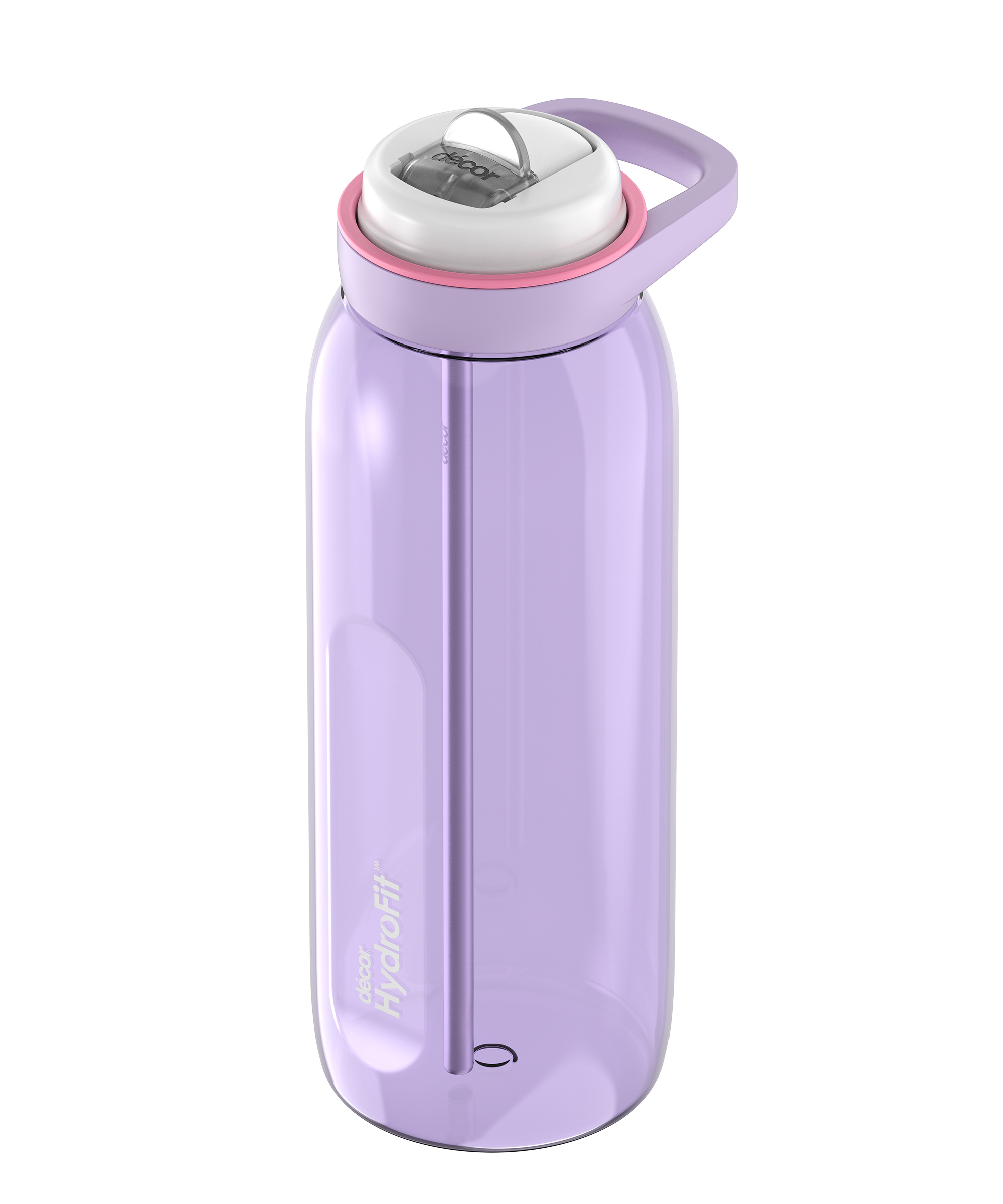 Soft-Sip Tritan™ Bottle with Rigid Handle and Stainless Steel Straw, 1.5L