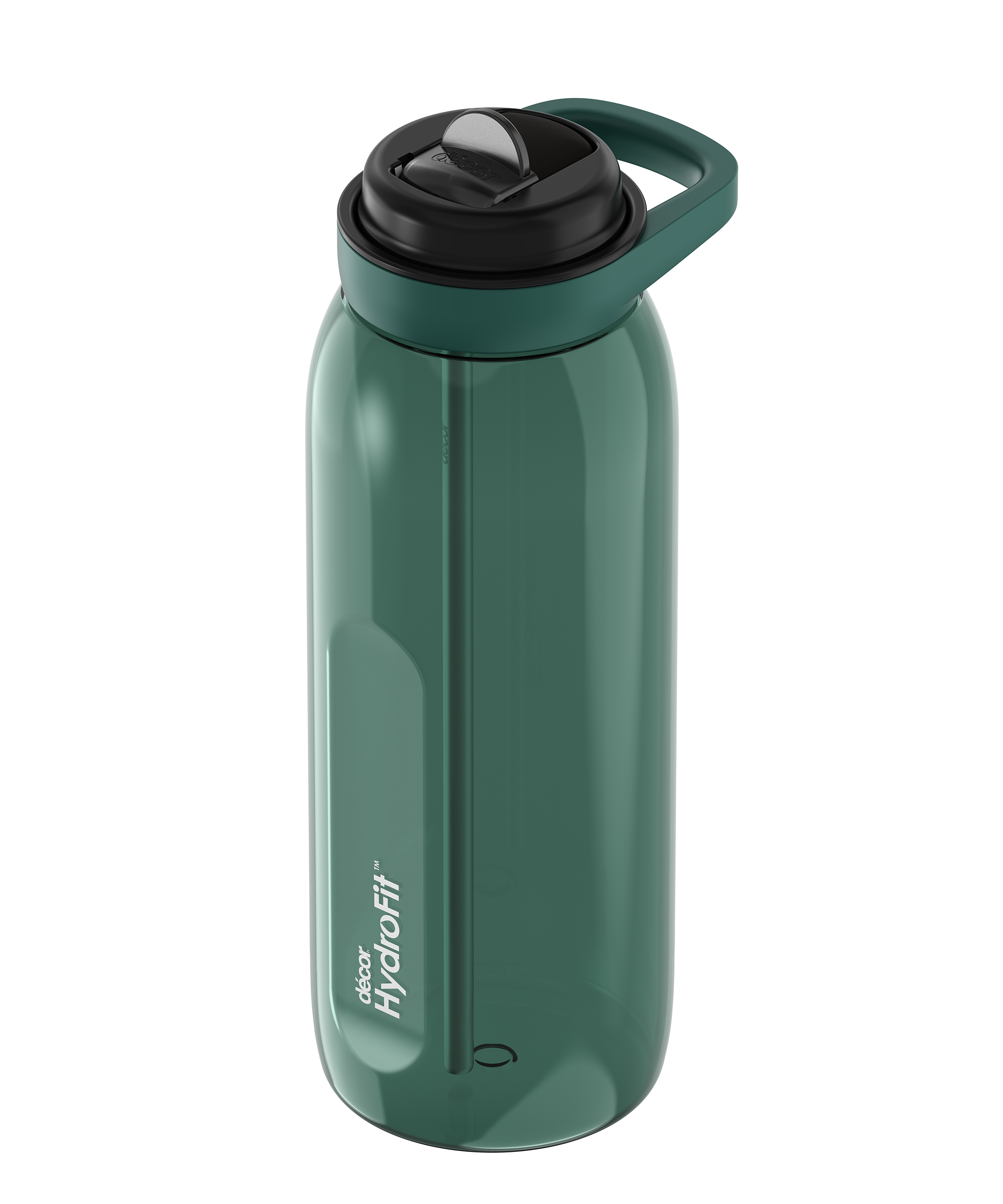 Soft-Sip Tritan™ Bottle with Rigid Handle and Stainless Steel Straw, 1.5L