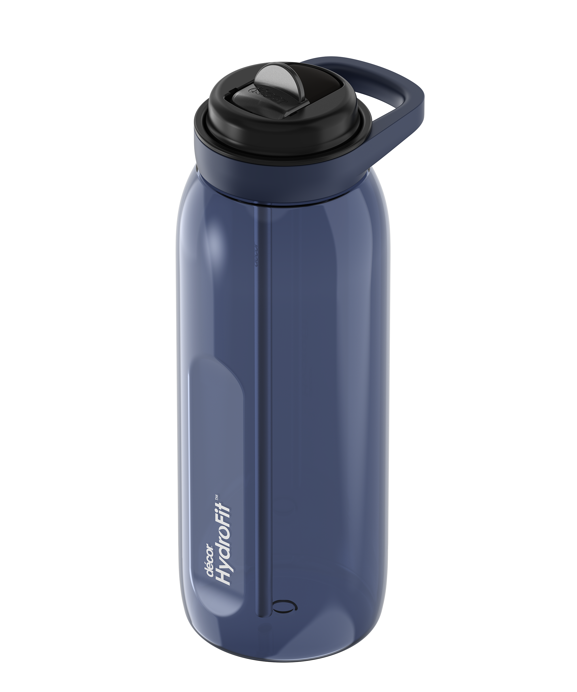 Soft-Sip Tritan™ Bottle with Rigid Handle and Stainless Steel Straw, 1.5L
