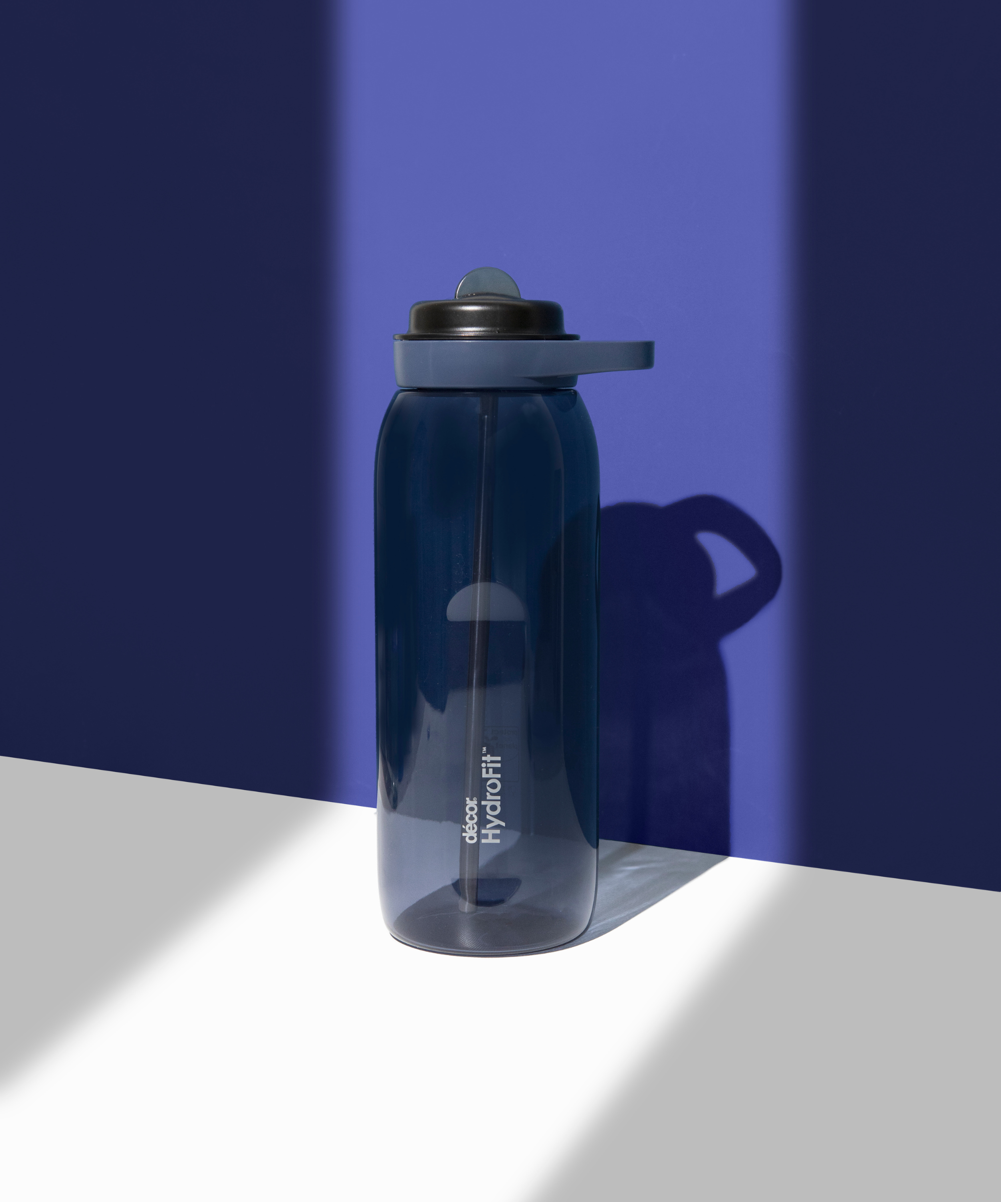 Soft-Sip Tritan™ Bottle with Rigid Handle and Stainless Steel Straw, 1.5L