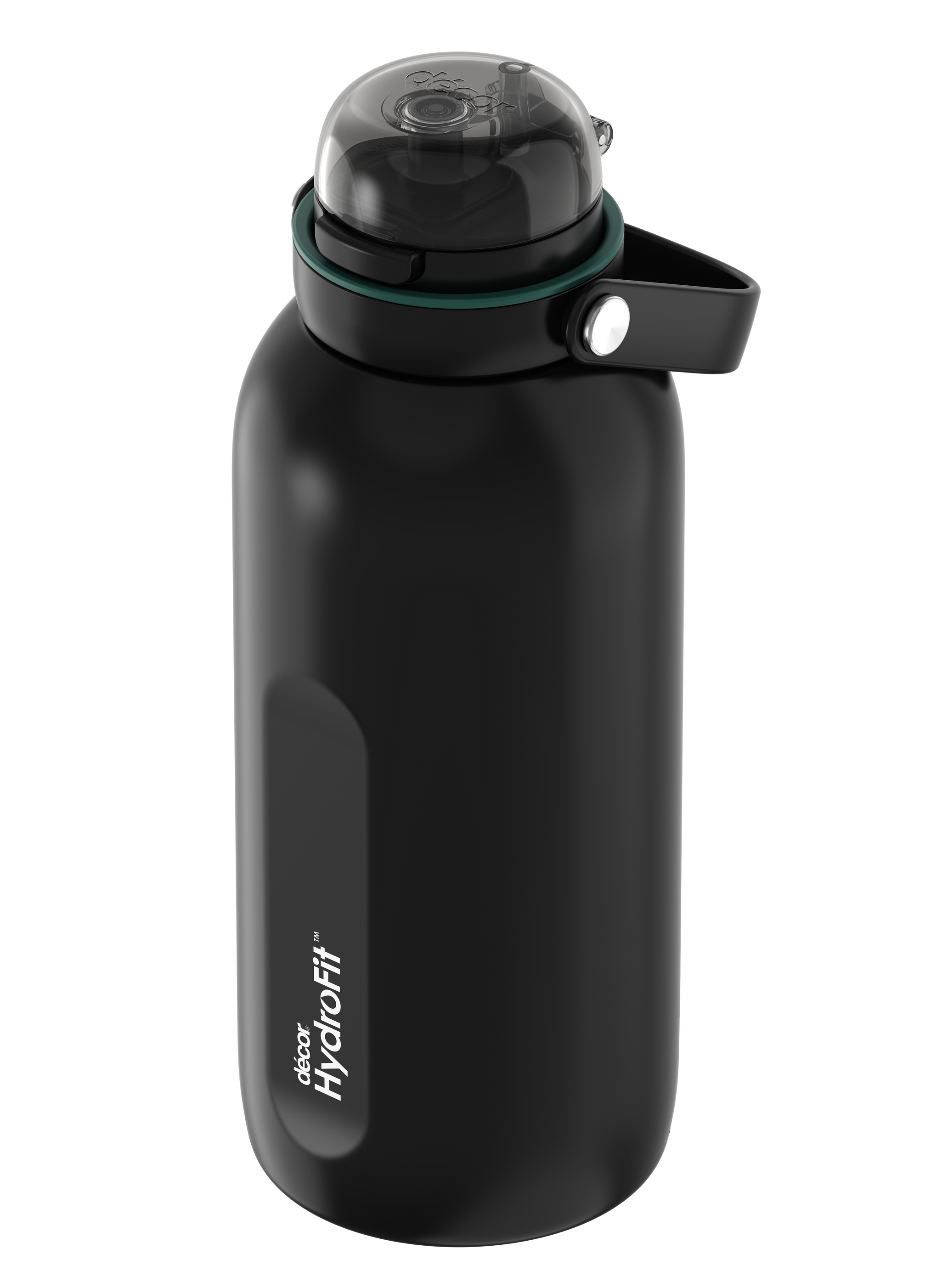 Insulated Stainless Steel Bottle with Deluxe Straw and Flexi Handle, 1.5L