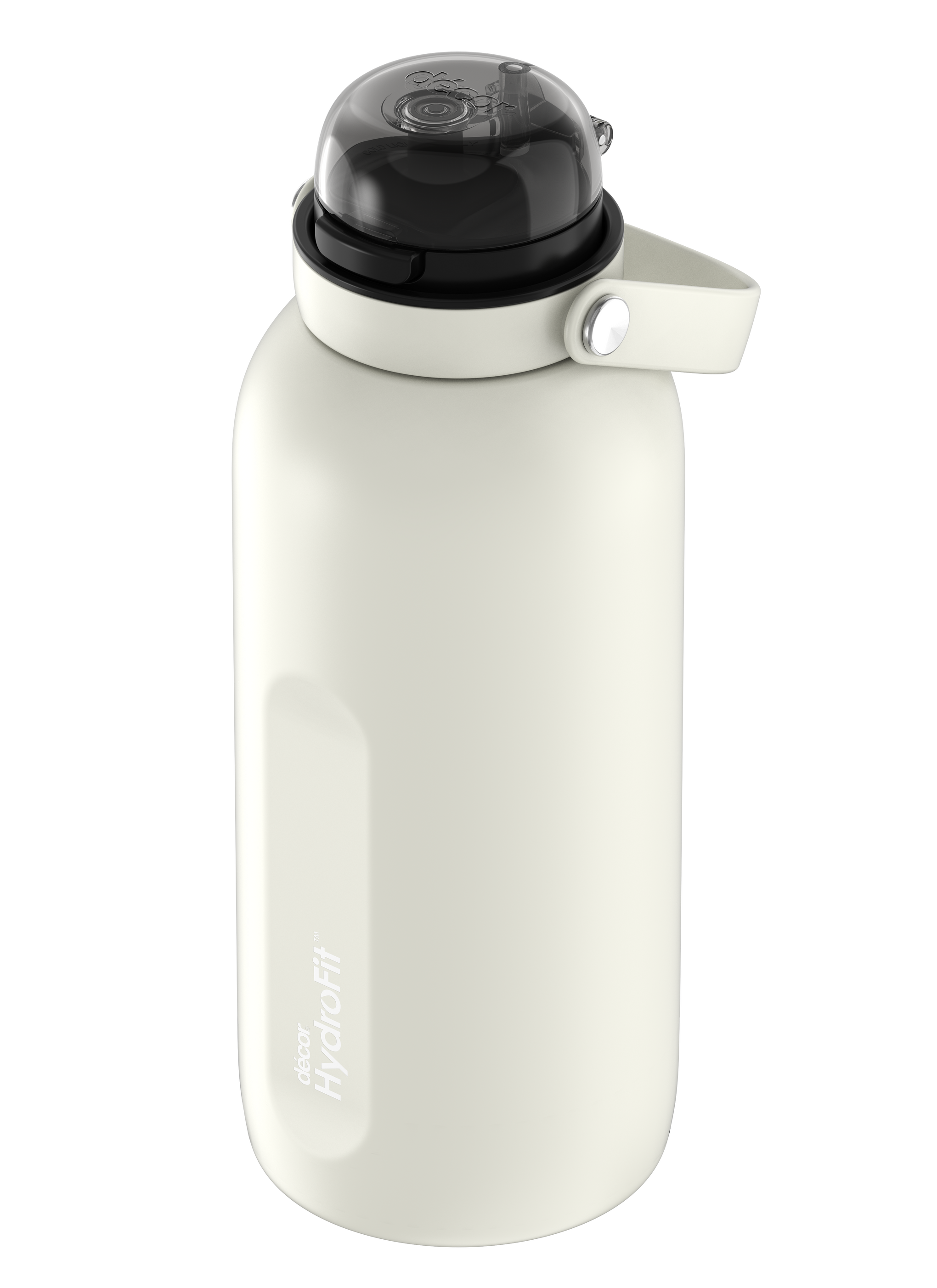 Insulated Stainless Steel Bottle with Deluxe Straw and Flexi Handle, 1.5L